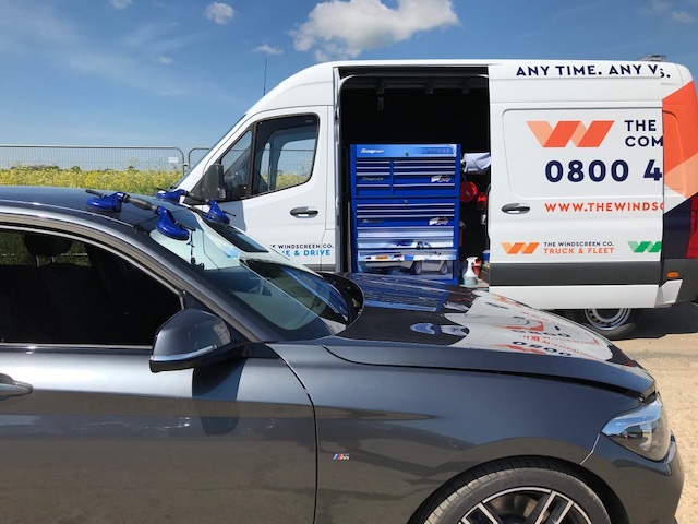 Windscreen Repair for a BMW