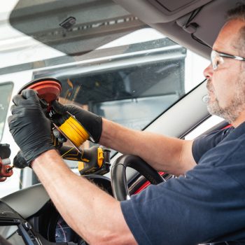 inside car windscreen repair