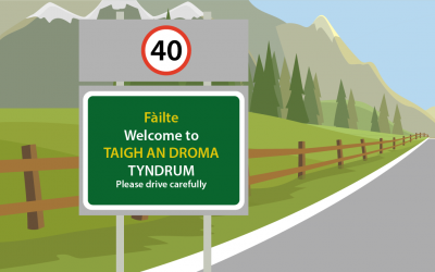 Guide to Gaelic Road Signs