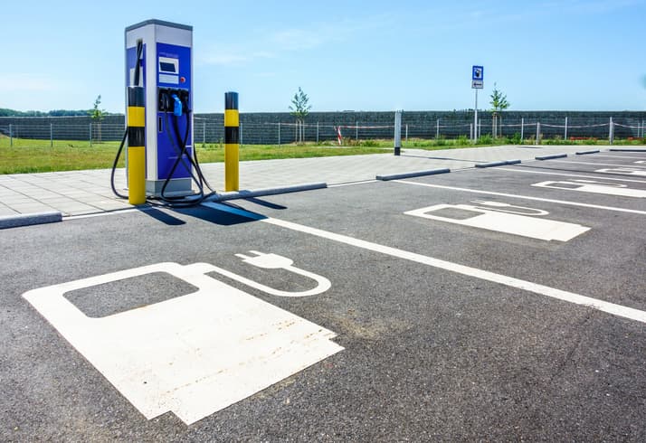 electric vehicle charging point