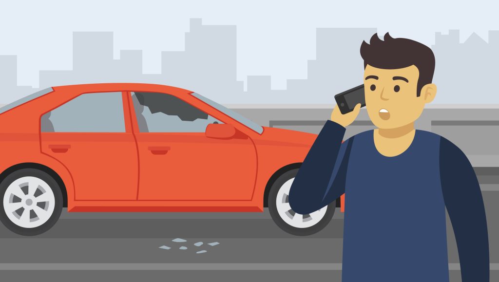 What to do when your car window is broken into