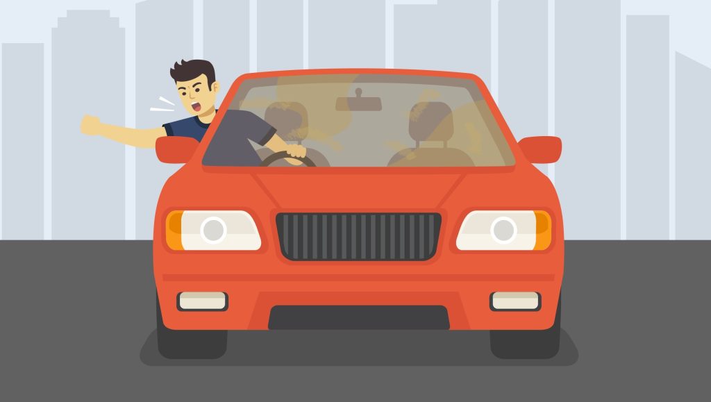 How visibility affects driver mood and road rage